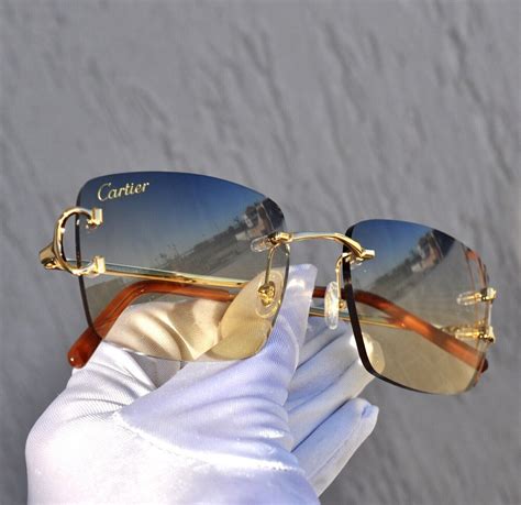 pop smoke cartier glasses|cartier motif sunglasses.